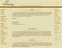 Tablet Screenshot of myancestry.org